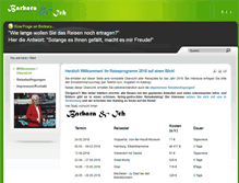 Tablet Screenshot of barbara-und-ich.de